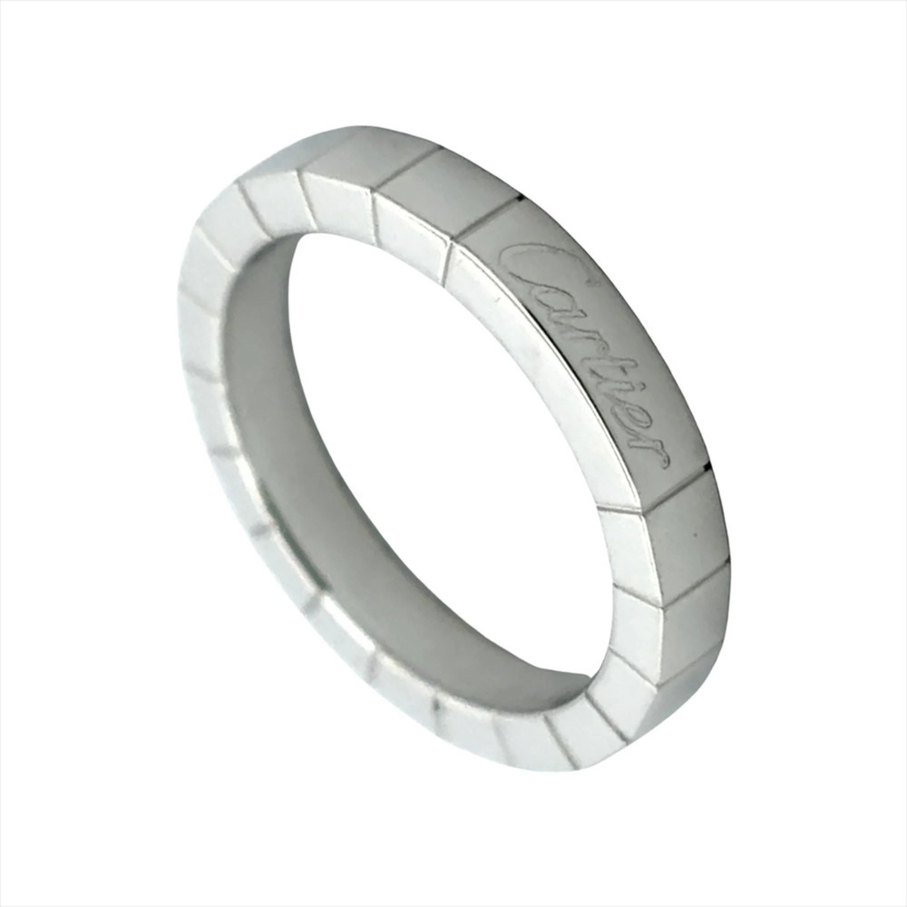 CARTIER 18k Silver Lanier Ring #50
